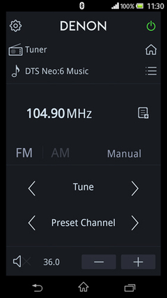 Denon 500 Series Remote 一款让你手机变身高品质网络播放终端的利器